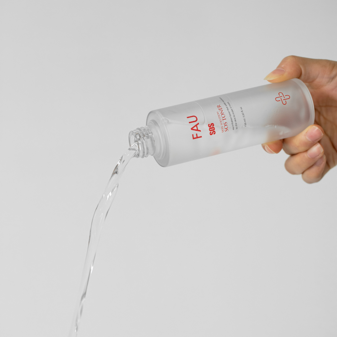FAU SOS Skin Solution Toner (150ml) - Intense Soothing & Barrier Repair
