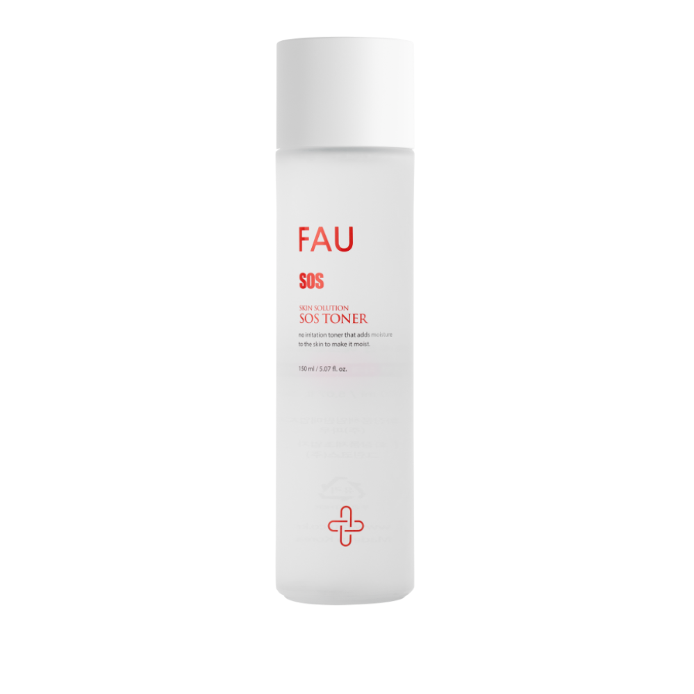 FAU SOS Skin Solution Toner (150ml) - Intense Soothing & Barrier Repair