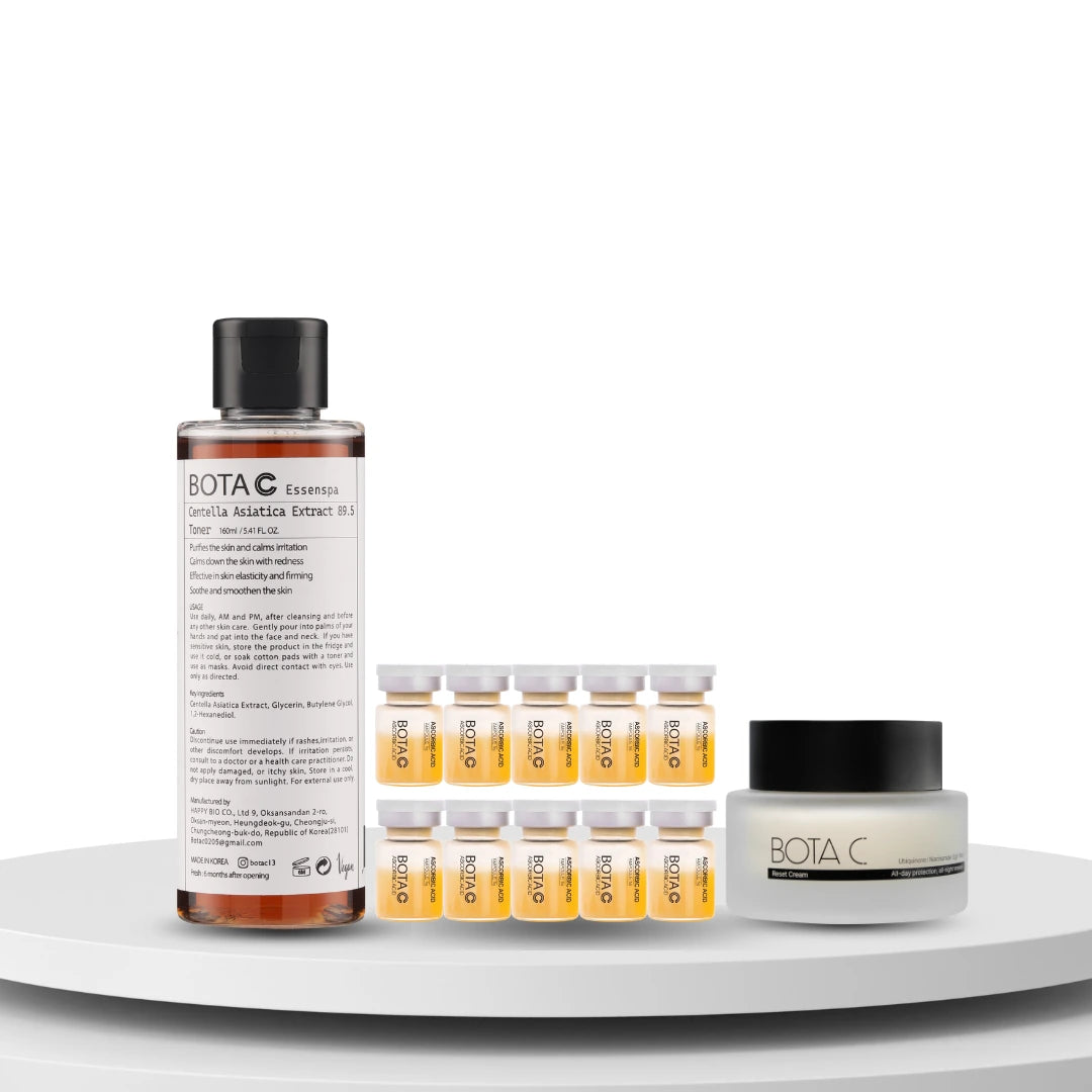 BOTA C Essenspa Vitamin & Recovery Set (Toner + Ampoule + Cream Choice)