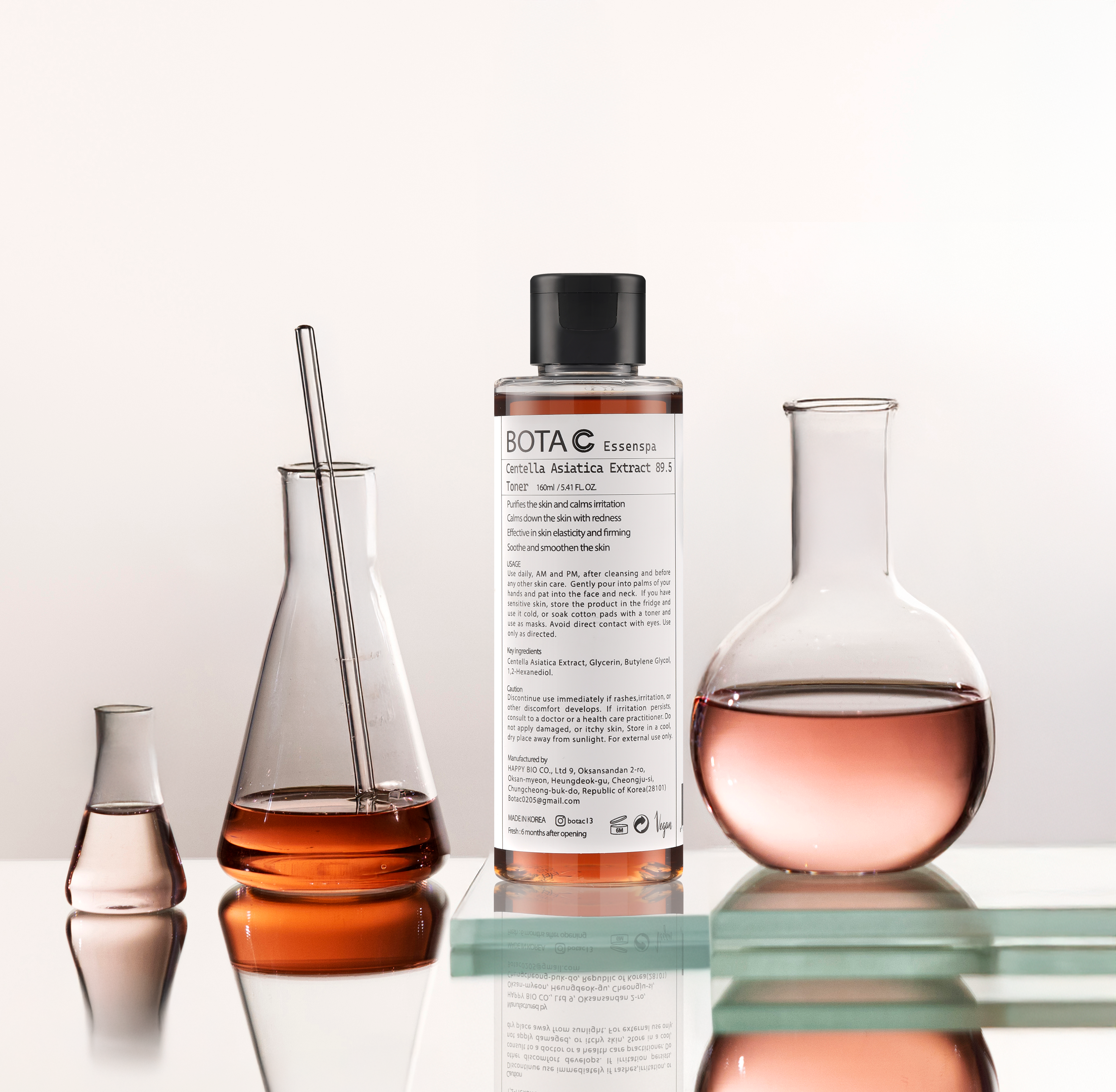 BOTA C Centella Asiatica Extract 89.5% Toner 160ml