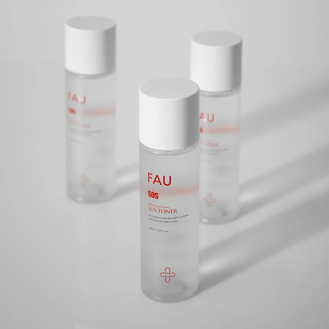 FAU SOS Skin Solution Toner (150ml) - Intense Soothing & Barrier Repair