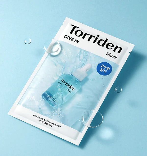 Torriden - DIVE-IN Low Molecule Hyaluronic Acid Mask Set